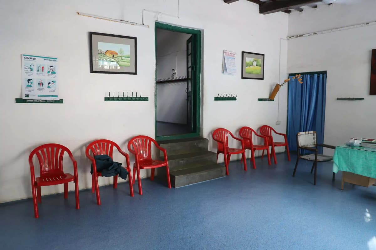 Medical facility entrance