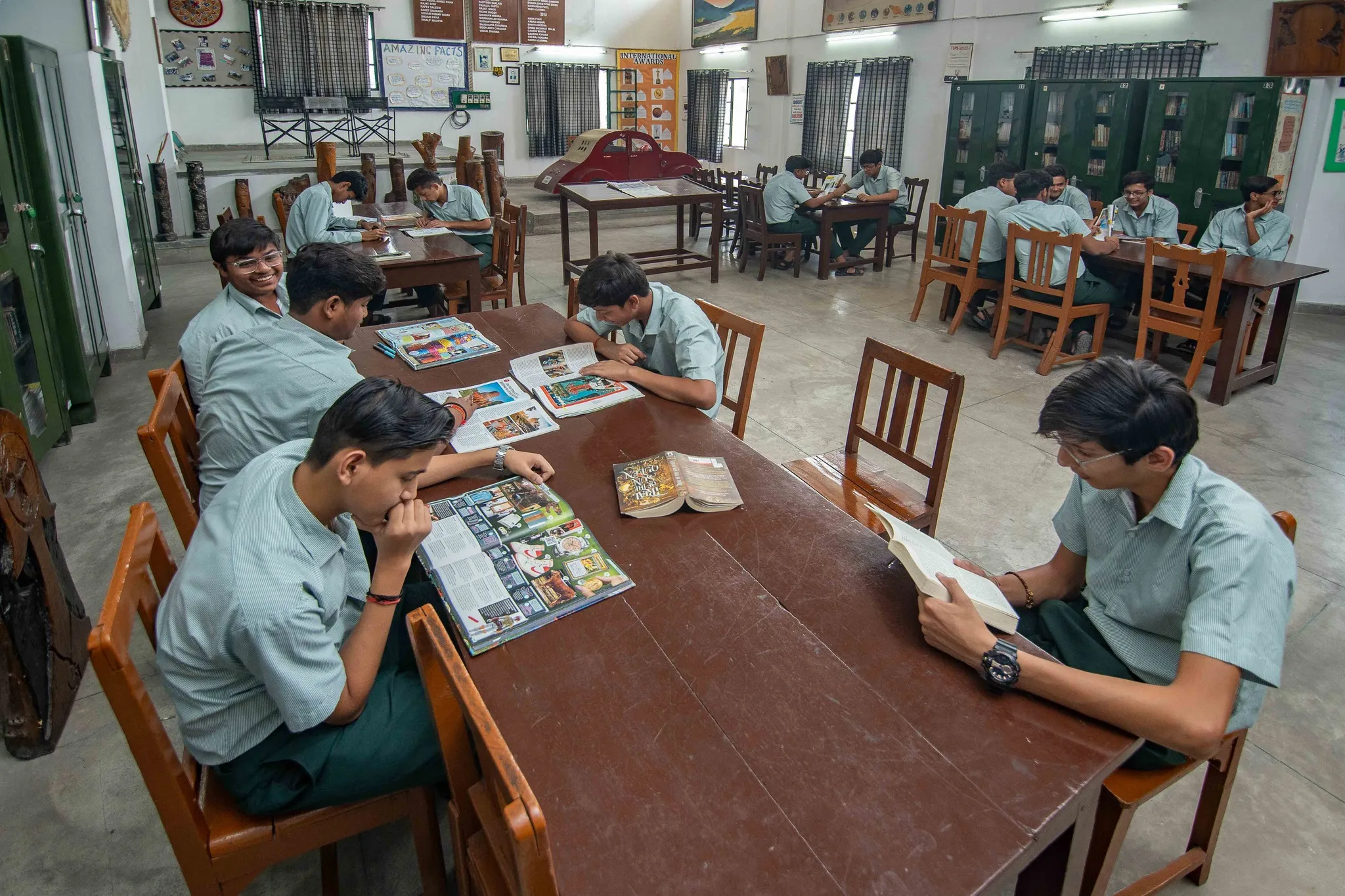Col. Brown's Library