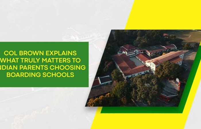 Col Brown Explains What Truly Matters to Indian Parents Choosing Boarding Schools