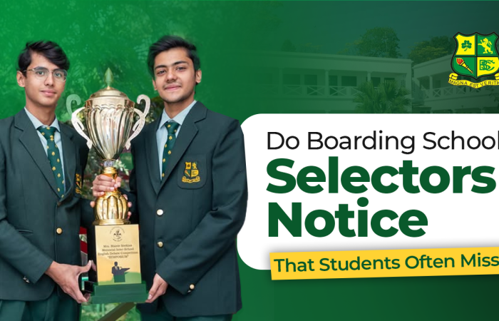 Do Boarding School Selectors Notice That Students Often Miss?