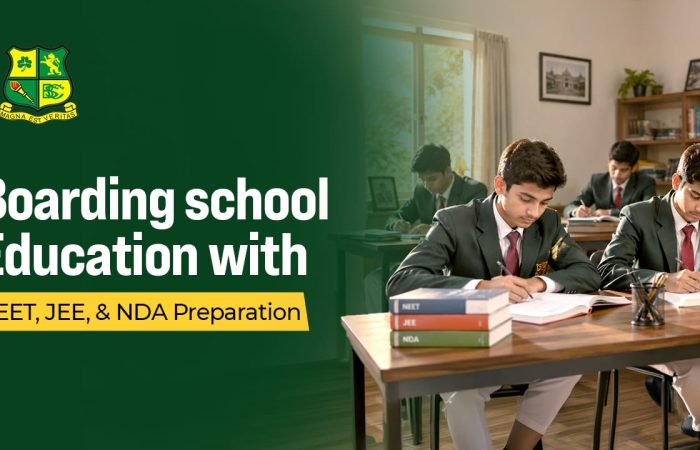 Boarding school with NEET, JEE NDA preparation
